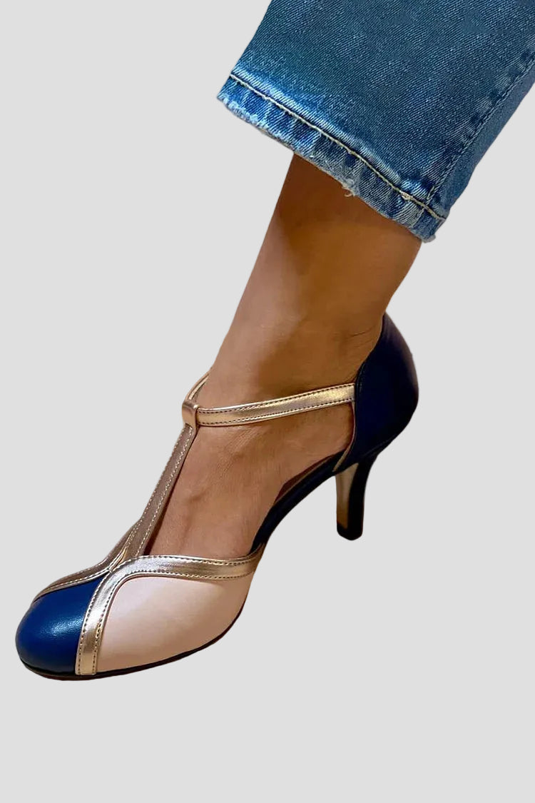 Aria - Tacones retro con T-bar