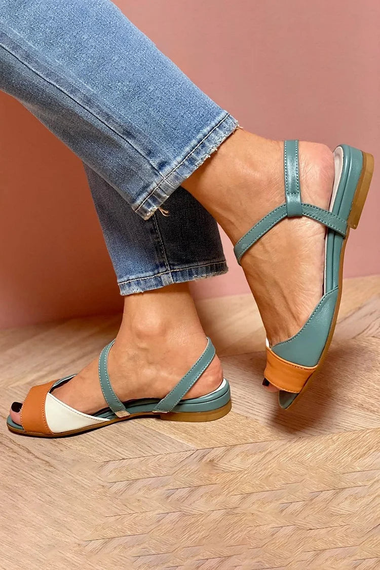 Colora - Sandalias con tira en el tobillo en color colorido