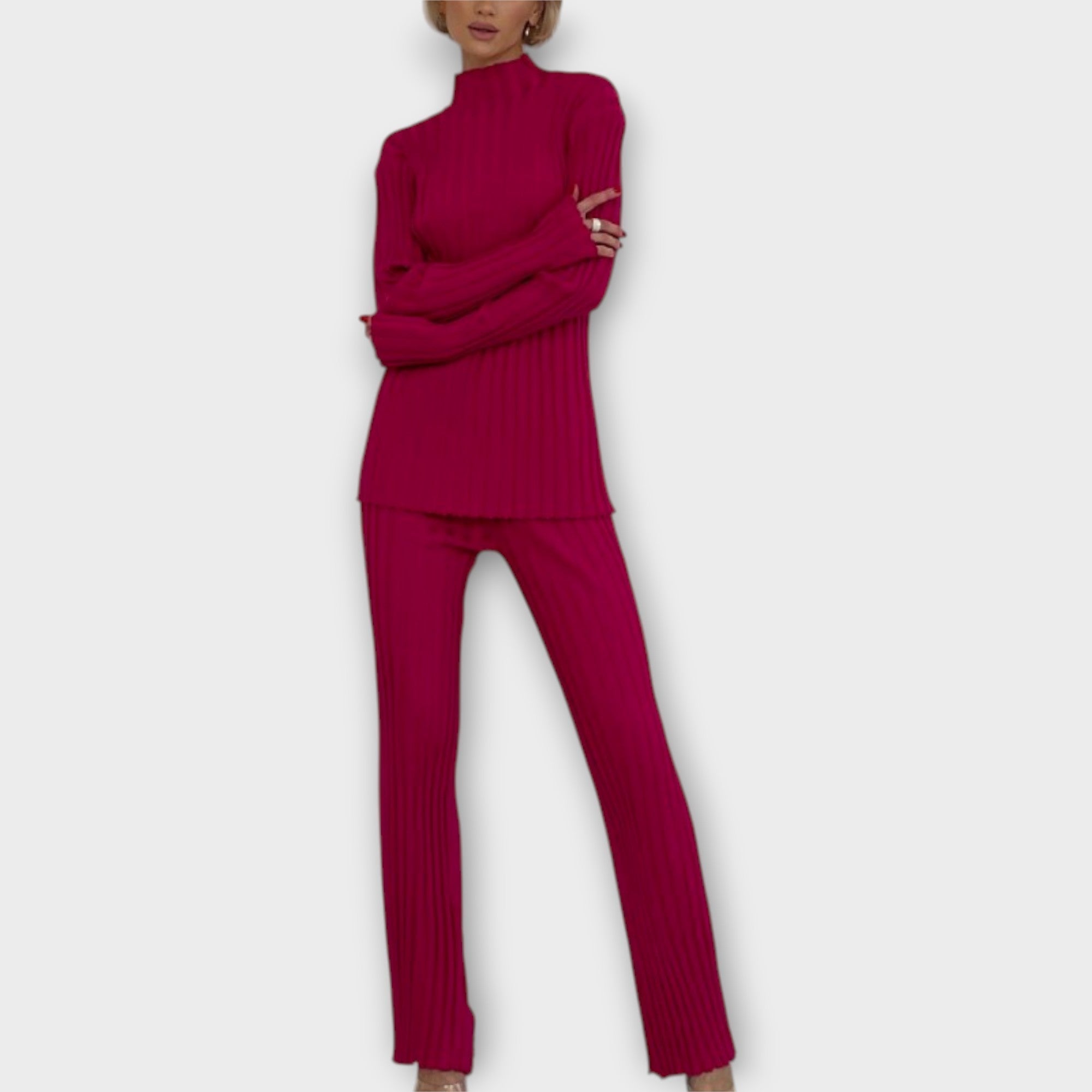 Conjunto de Punto con Línea Moderna
