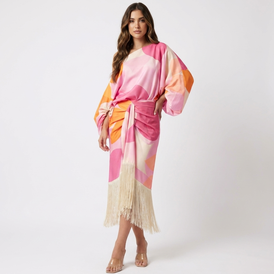 Calíope - Vestido de lujo con un aspecto deslumbrante
