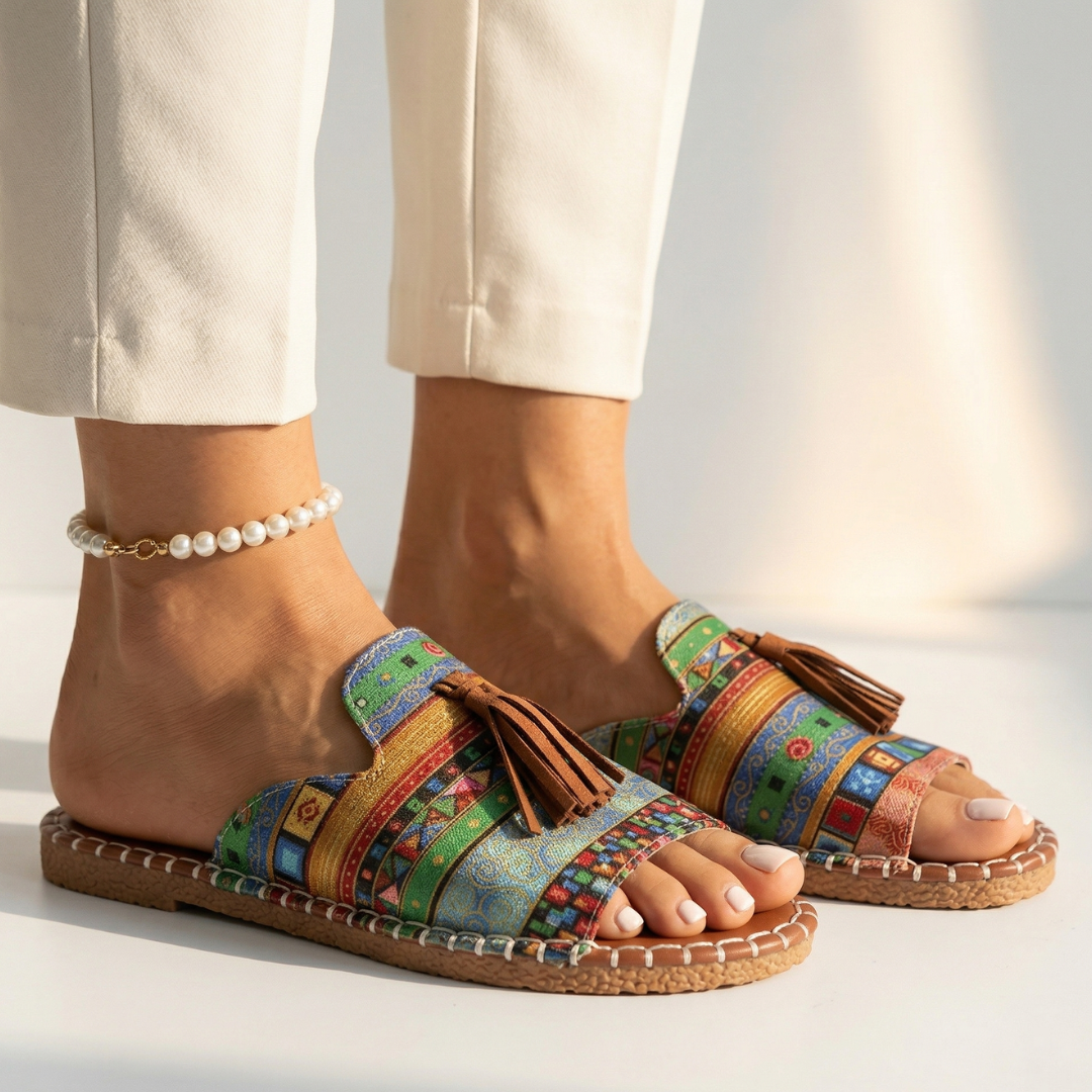 Cynthia - Sandalias planas cómodas