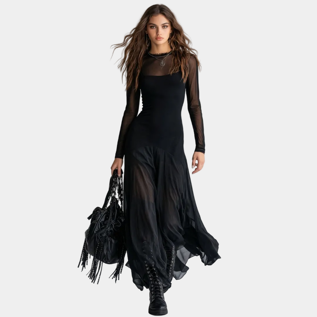 Pandora - Vestido largo con encanto etéreo