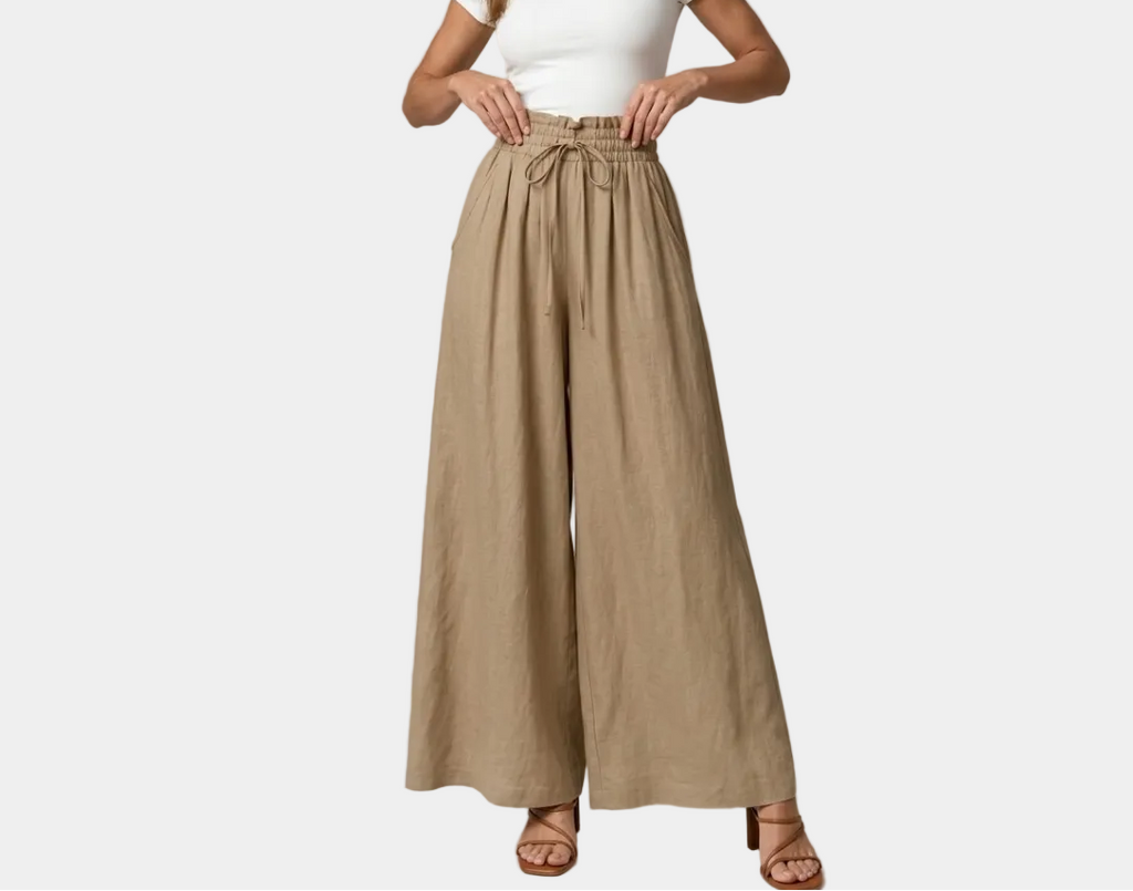 Melissa - Pantalón de pierna ancha sin esfuerzo