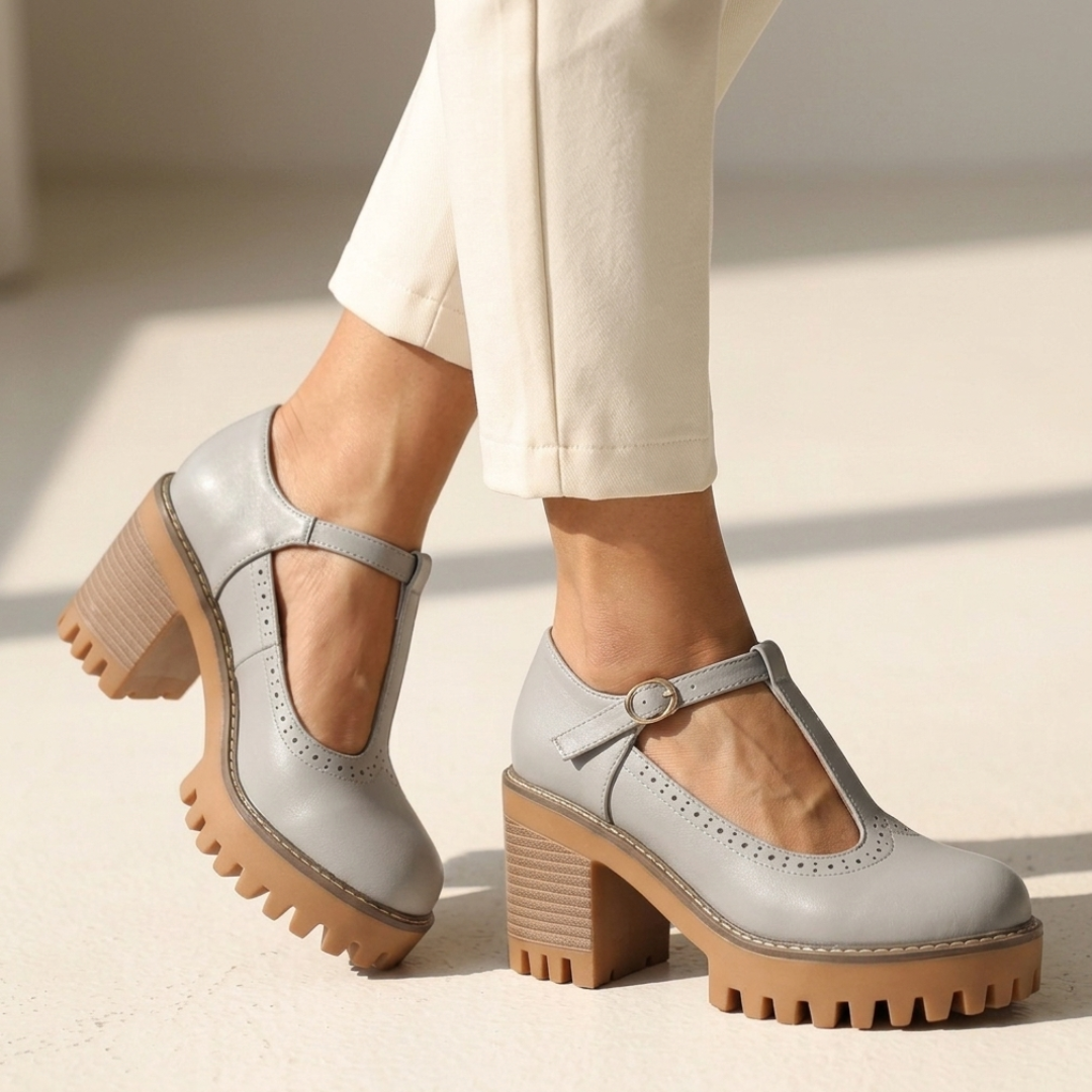 Meg - Tacones elegantes con tira T