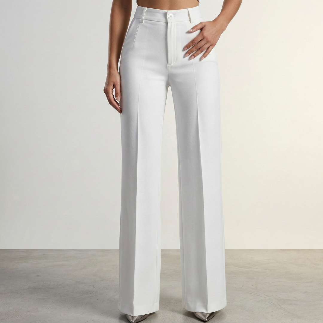 Elaine - Pantalón elegante de cintura alta