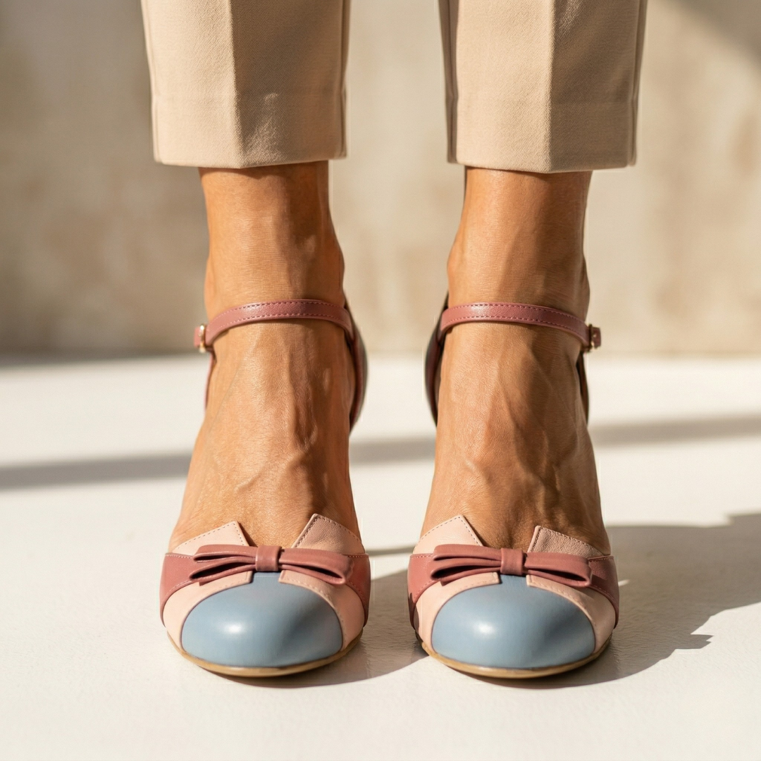 Élise - Cómodos tacones de cuero