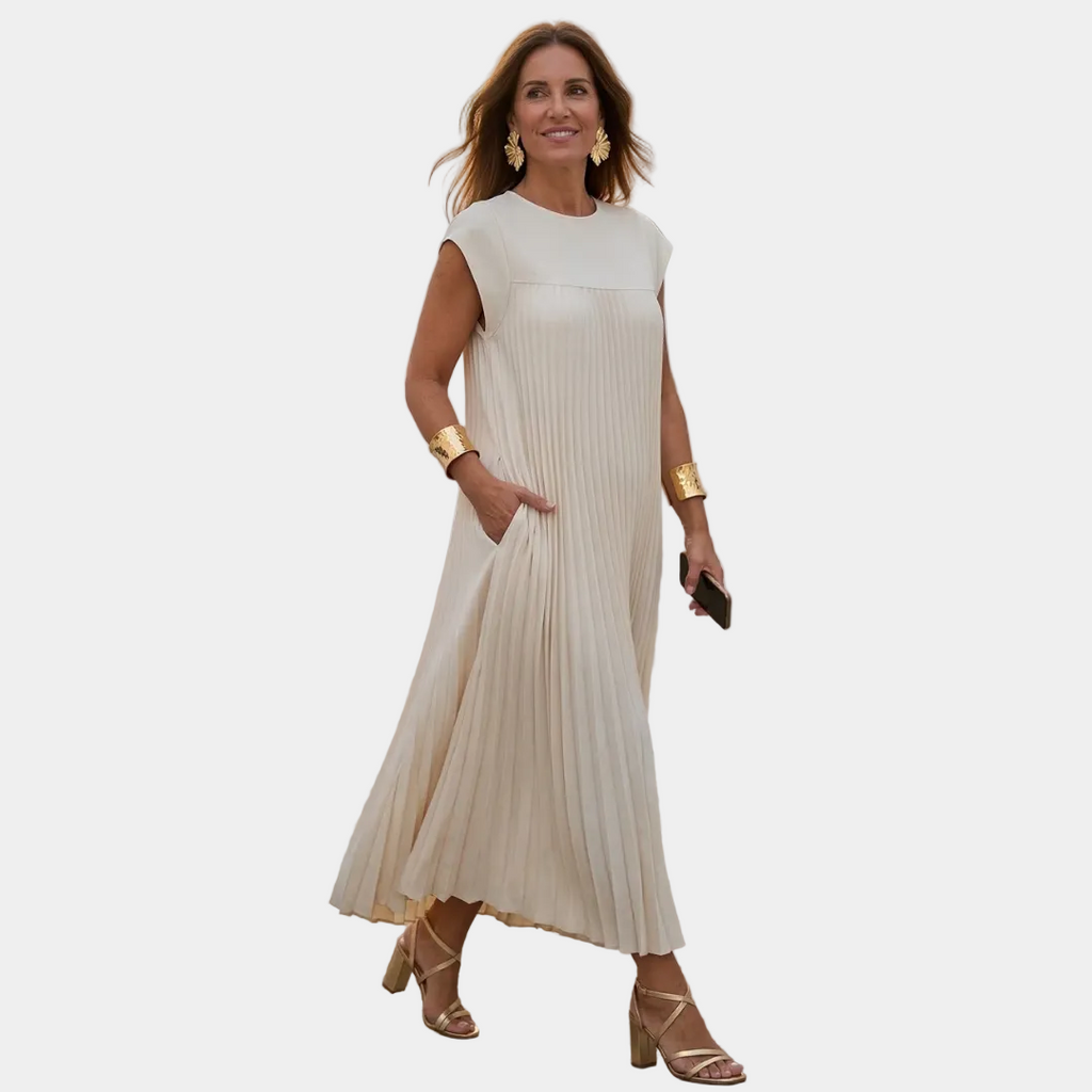 Chrysanthe - Vestido atemporal de comodidad