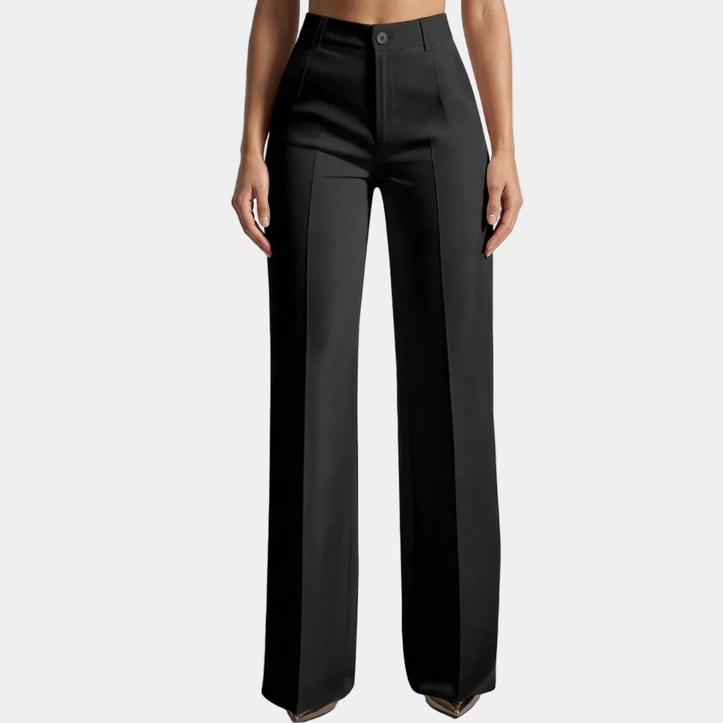 Elaine - Pantalón elegante de cintura alta