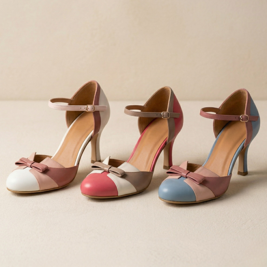 Élise - Cómodos tacones de cuero