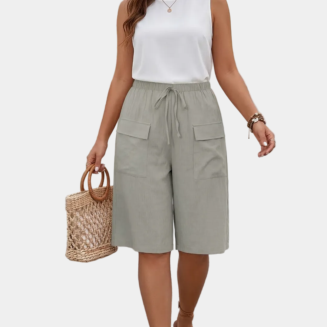 Helen – Shorts con cintura elástica