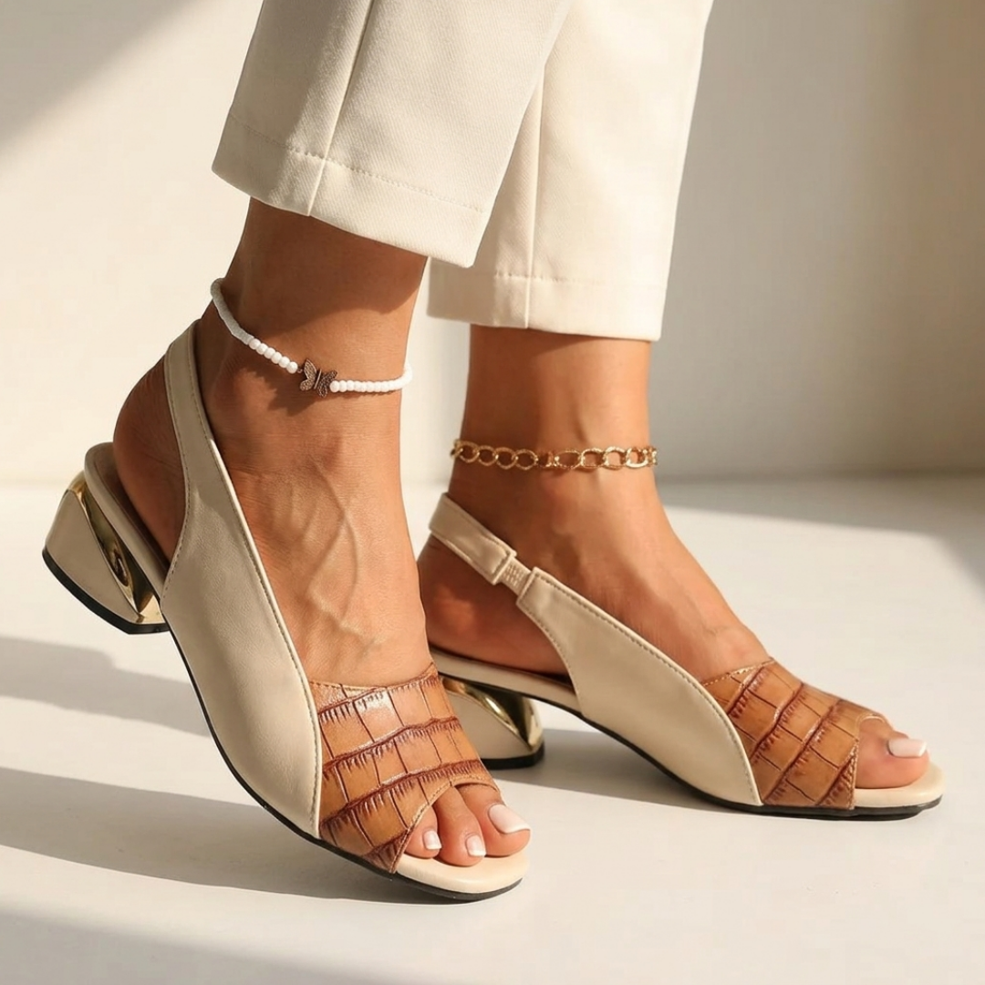 Safira - Sandalias ortopédicas elegantes