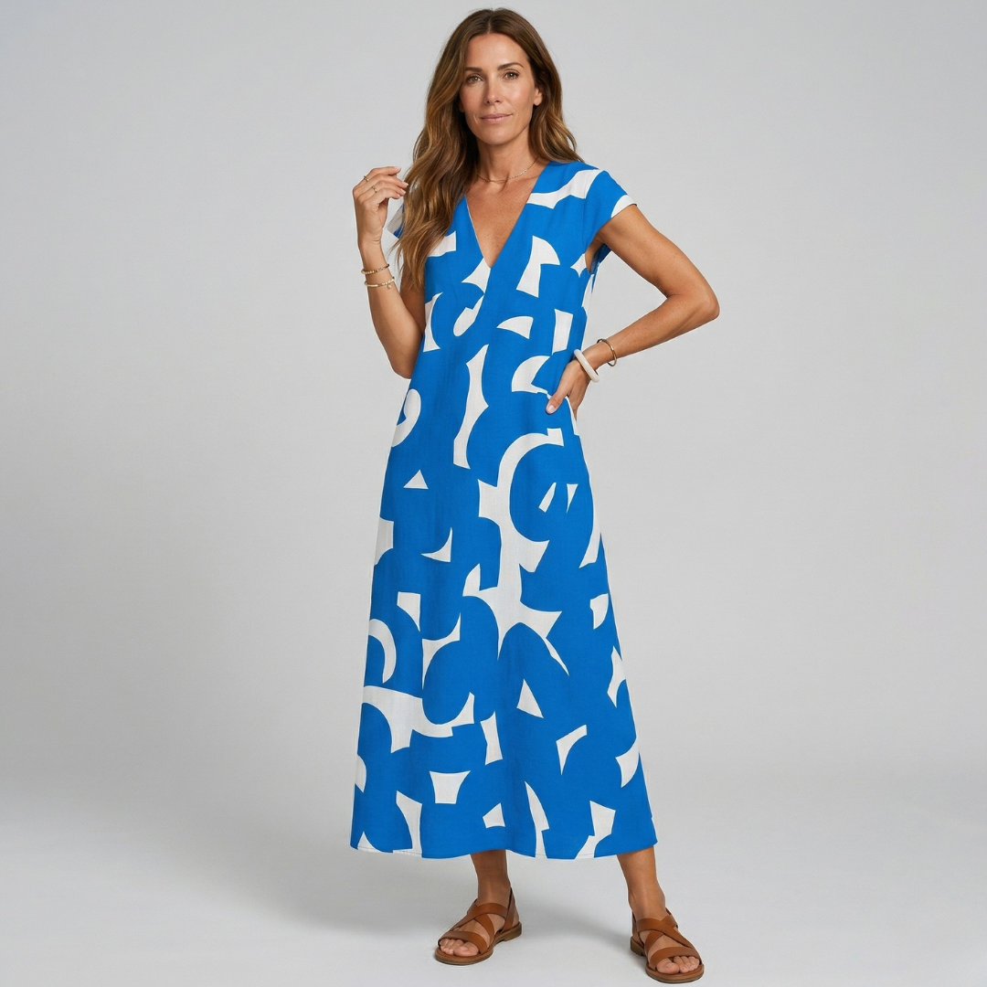 Thetis - Vestido con detalles silenciosos