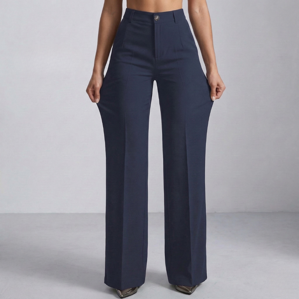 Elaine - Pantalón elegante de cintura alta