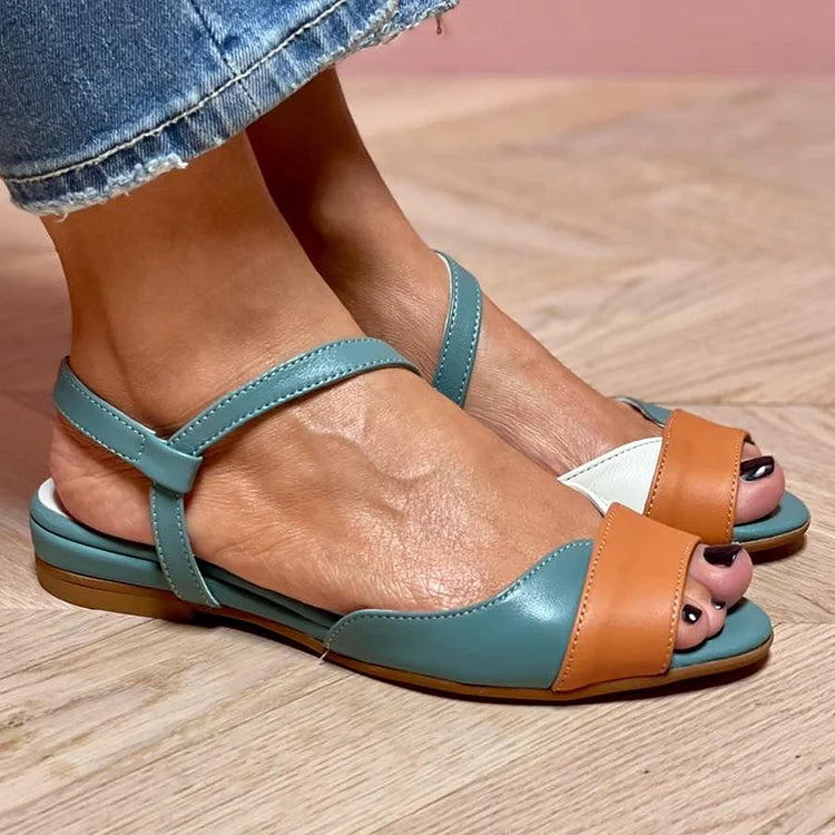 Colora - Sandalias con tira en el tobillo en color colorido