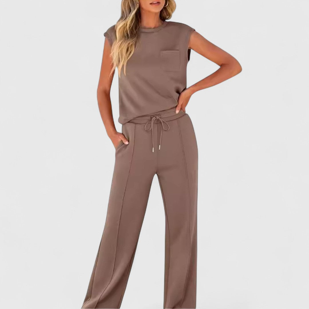 Lida - Conjunto elegante y cómodo para relajación diaria