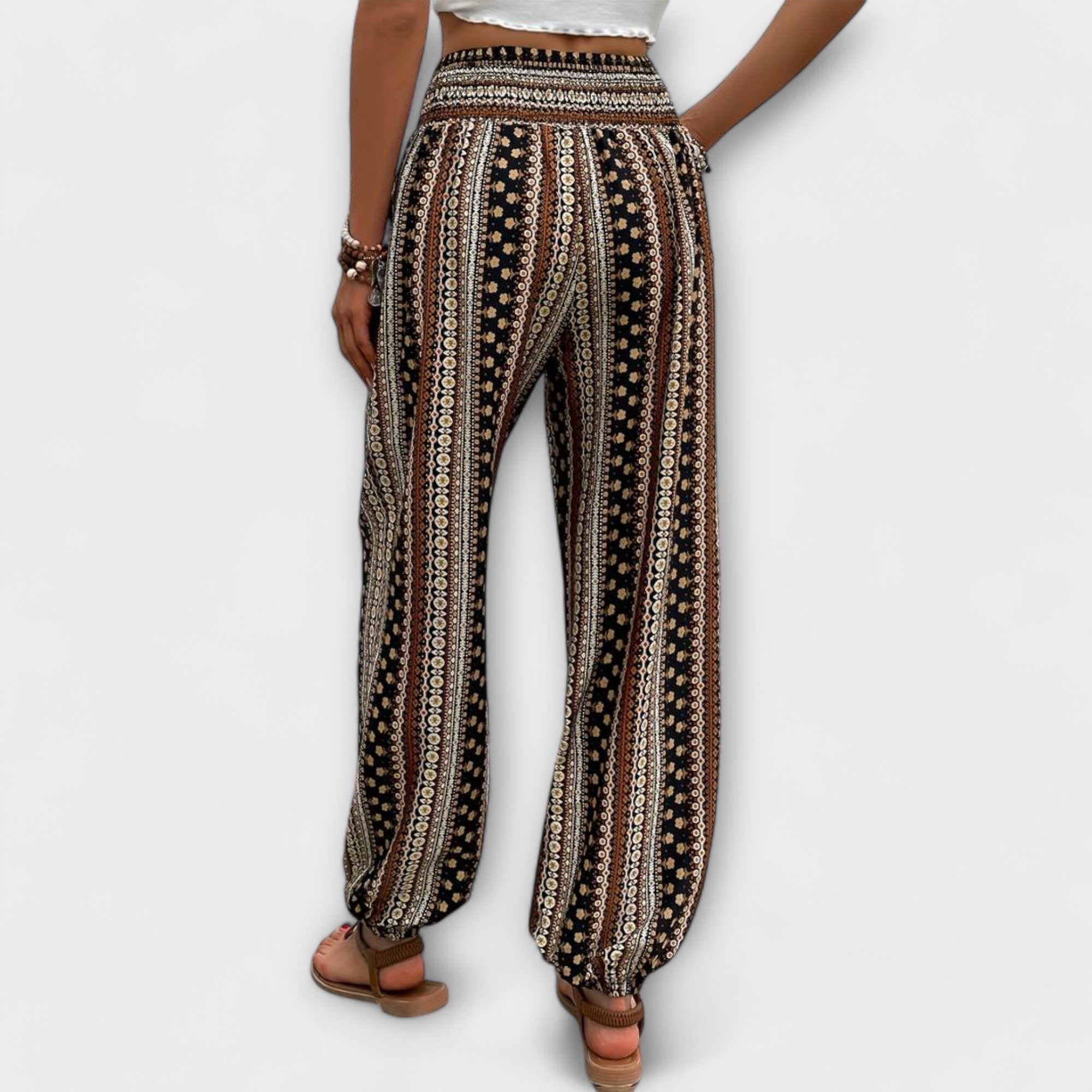 Pantalón con Diseño Etnográfico