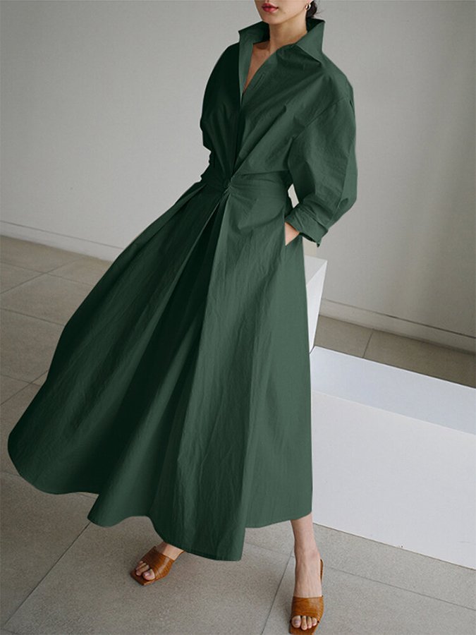ÉLÉONORE | Vestido largo y elegante para un estilo atemporal y refinado