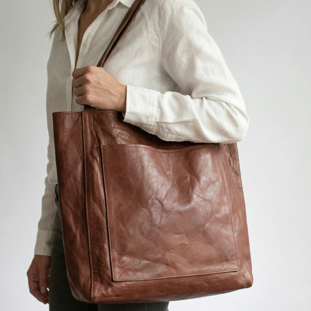 Alexia - Bolso de cuero clásico
