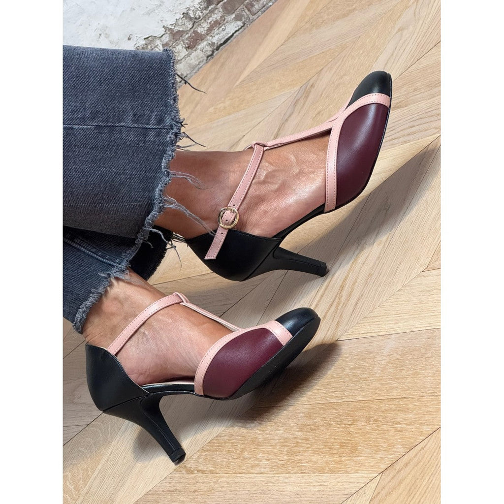 Aria - Tacones retro con T-bar