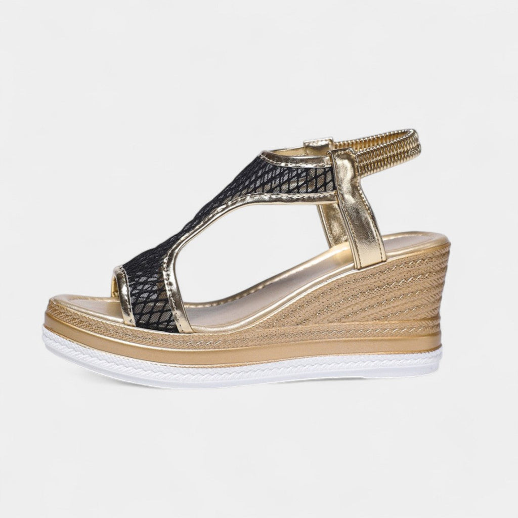 Electra – elegantes sandalias ortopédicas con plataforma para mujeres