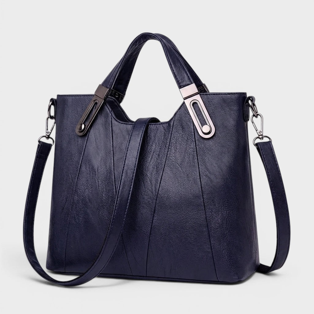 Milena - Elegante Bolso de Mano de Cuero