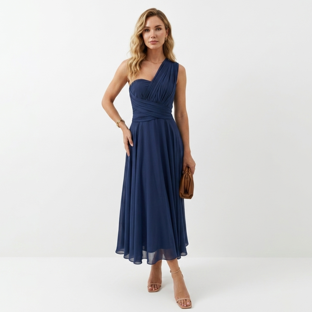 Cora - Vestido con espalda descubierta
