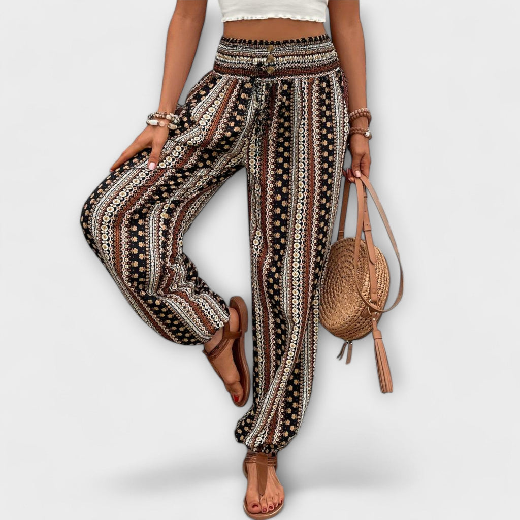 Pantalón con Diseño Etnográfico