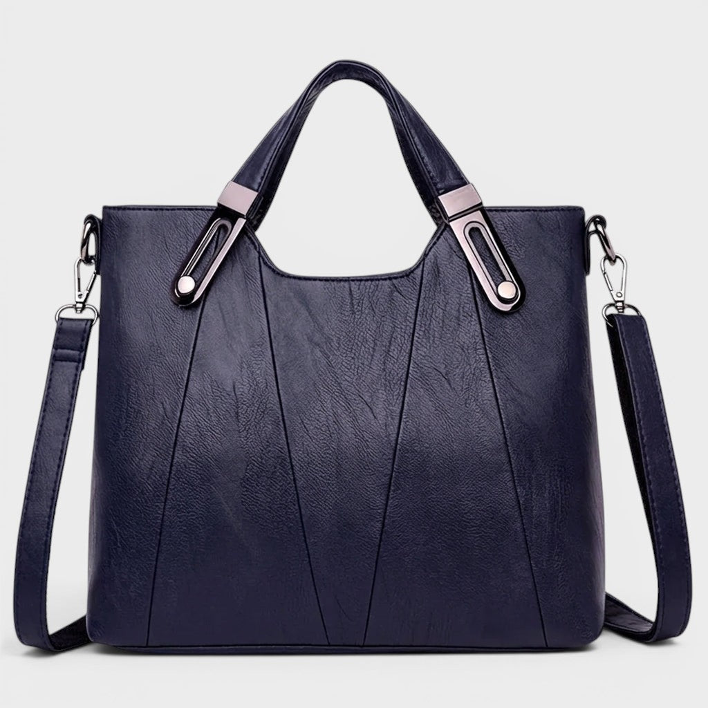 Milena - Elegante Bolso de Mano de Cuero