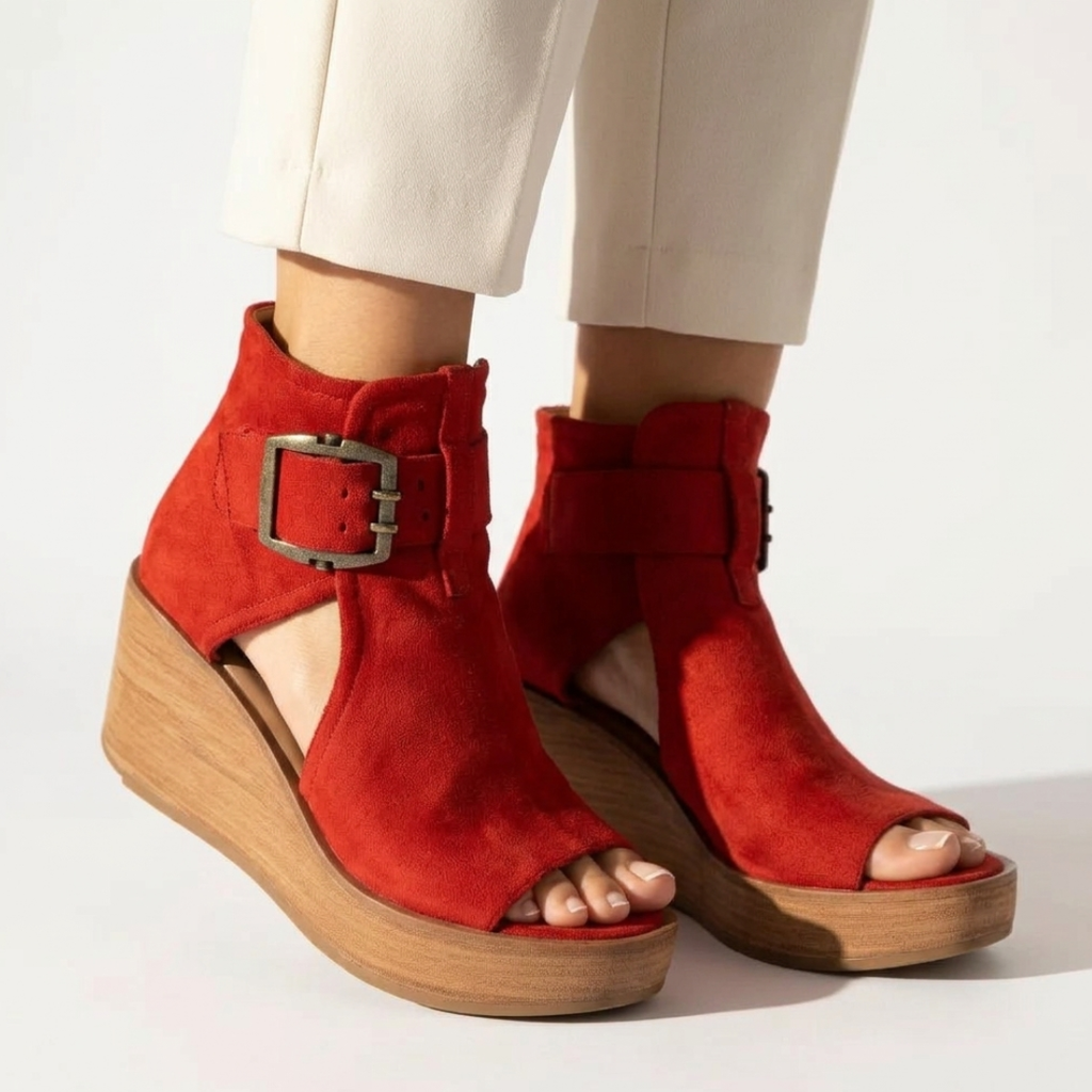 Sasha - Tacón alto estilo bota