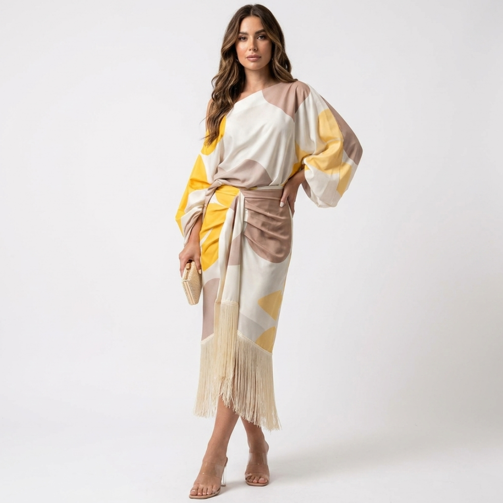 Calíope - Vestido de lujo con un aspecto deslumbrante