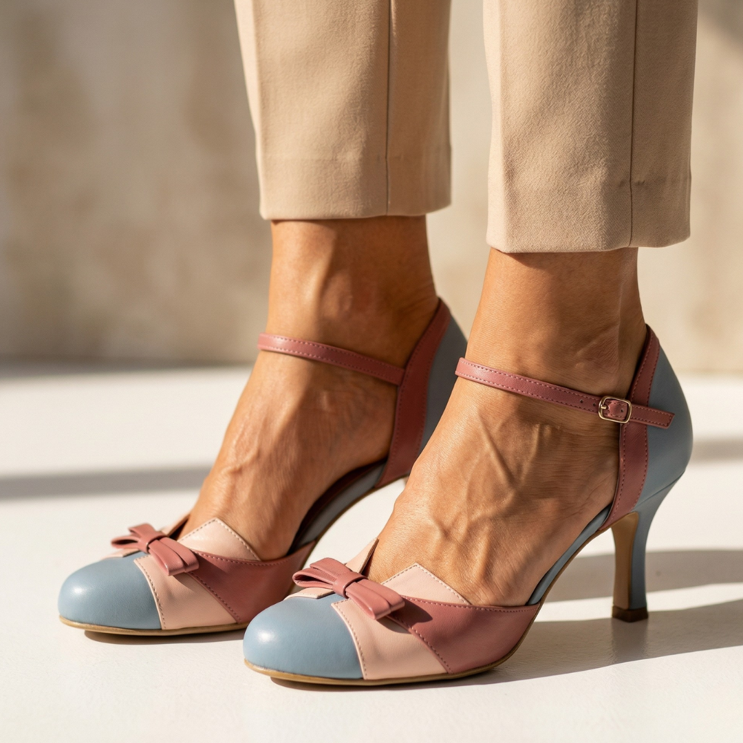 Élise - Cómodos tacones de cuero