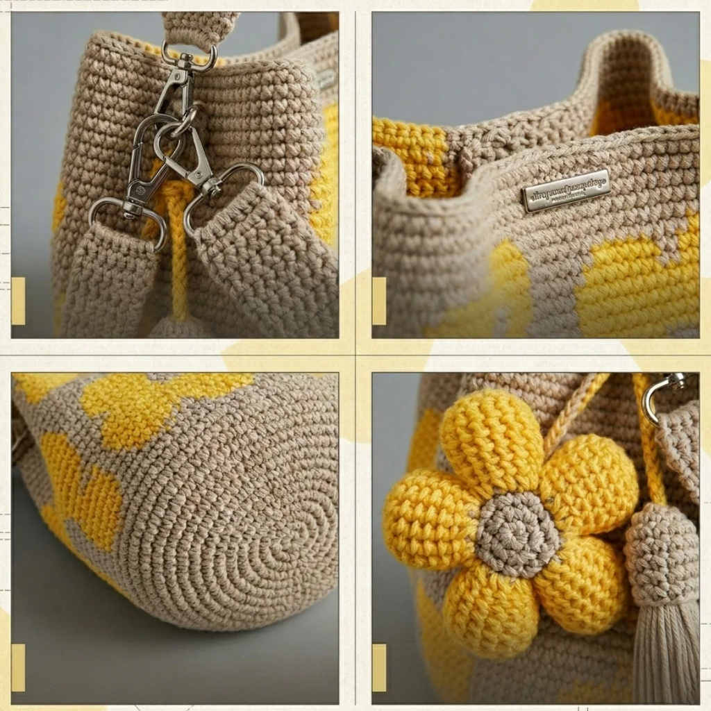 Pandora – Bolso de punto boho