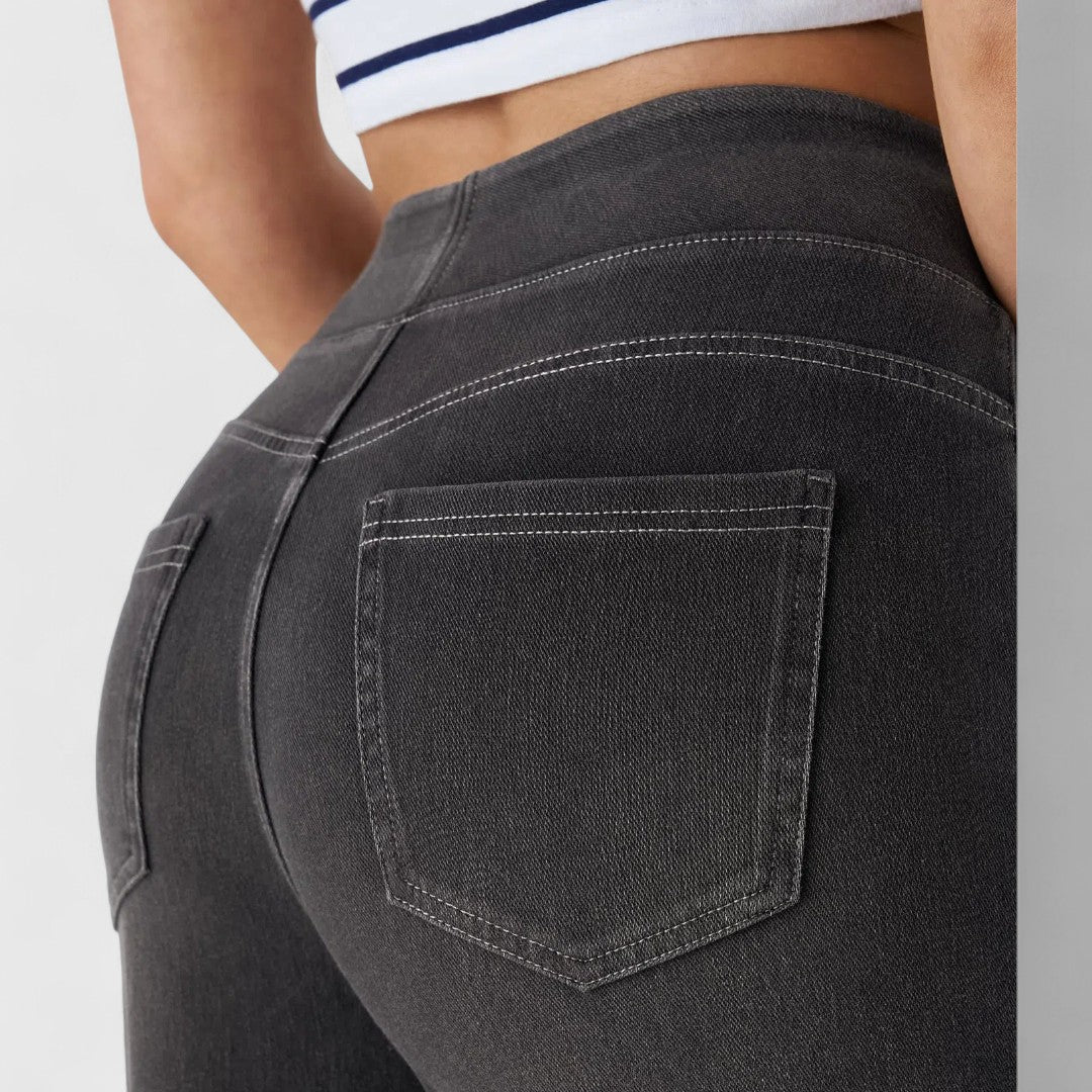 Esperanza - pantalón cómodo y elástico con cintura alta