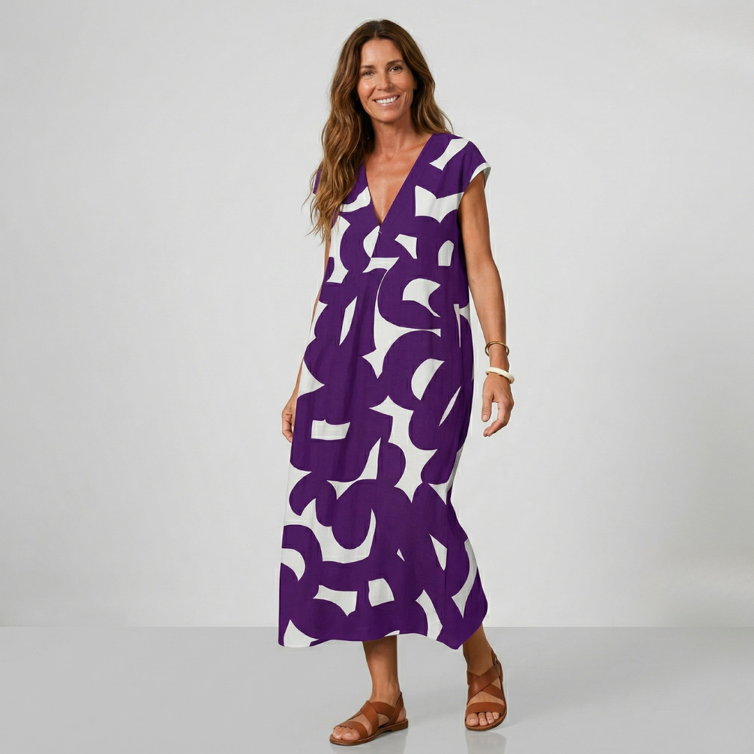 Thetis - Vestido con detalles silenciosos