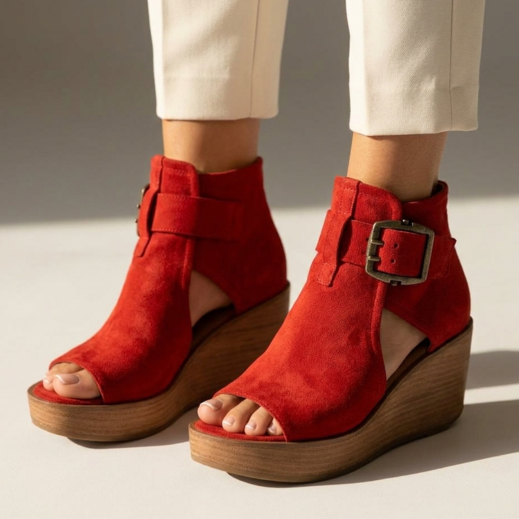 Sasha - Tacón alto estilo bota