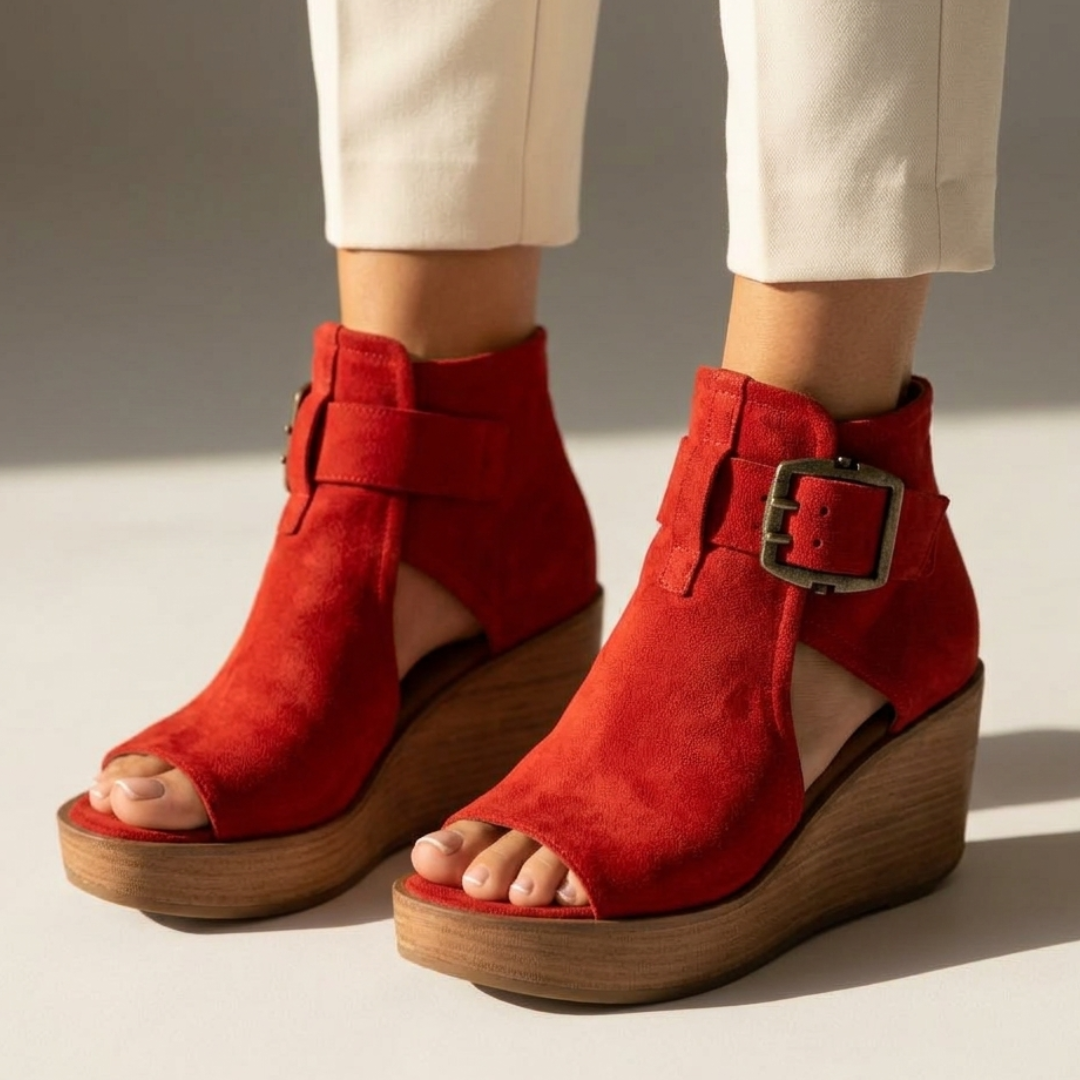 Sasha - Tacón alto estilo bota
