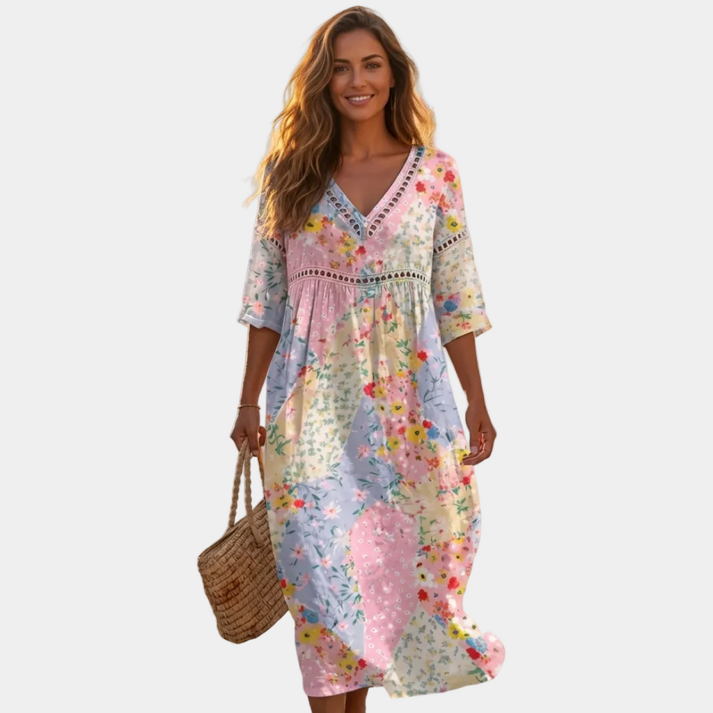 Delphine - Vestido con flores