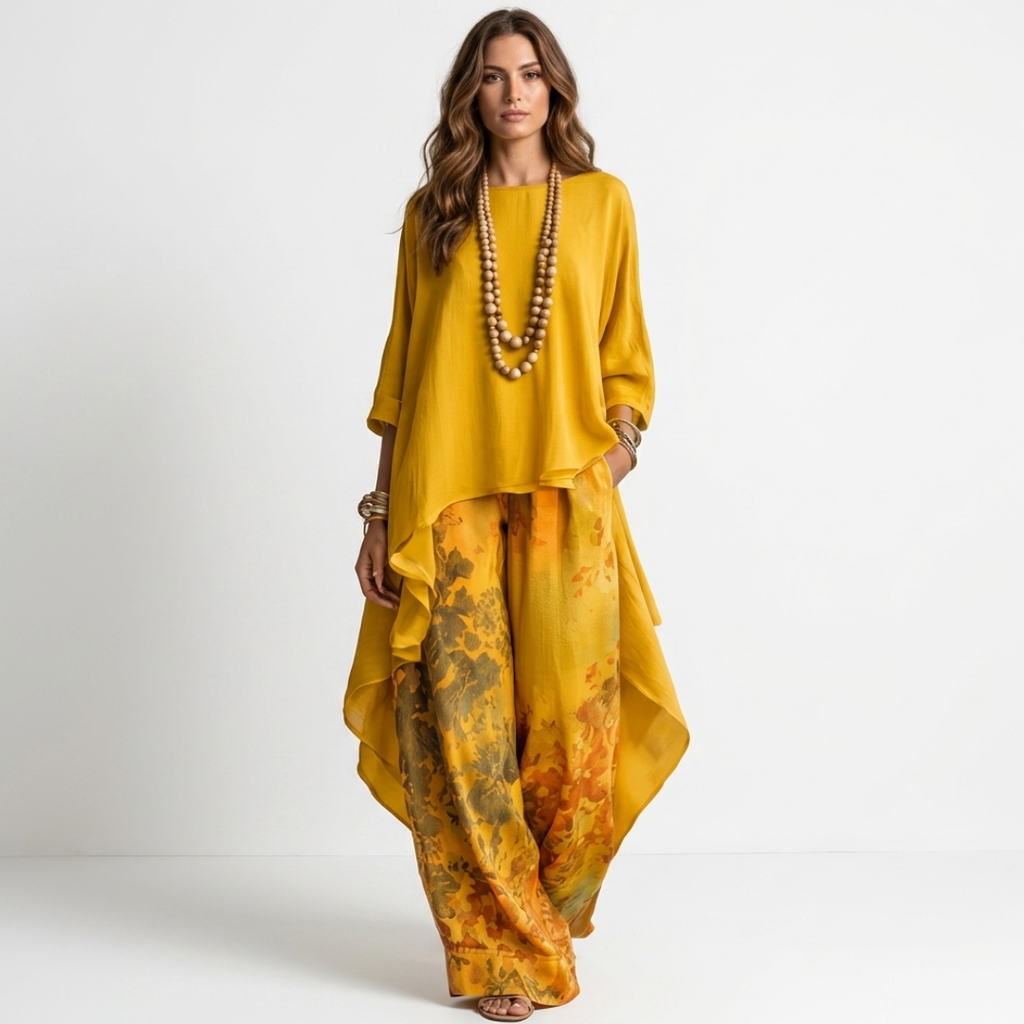 Melina - Conjunto boho etéreo