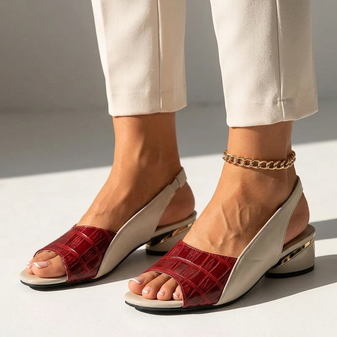 Safira - Sandalias ortopédicas elegantes