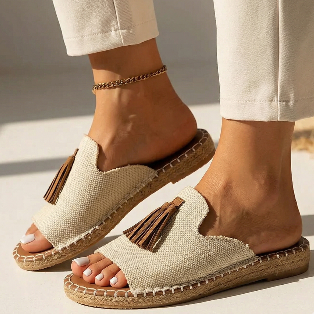 Cynthia - Sandalias planas cómodas