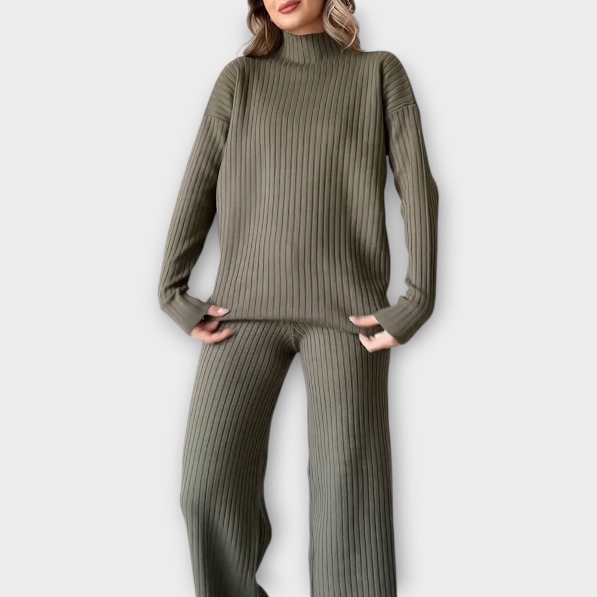 Conjunto Tejido con Corte Cómodo