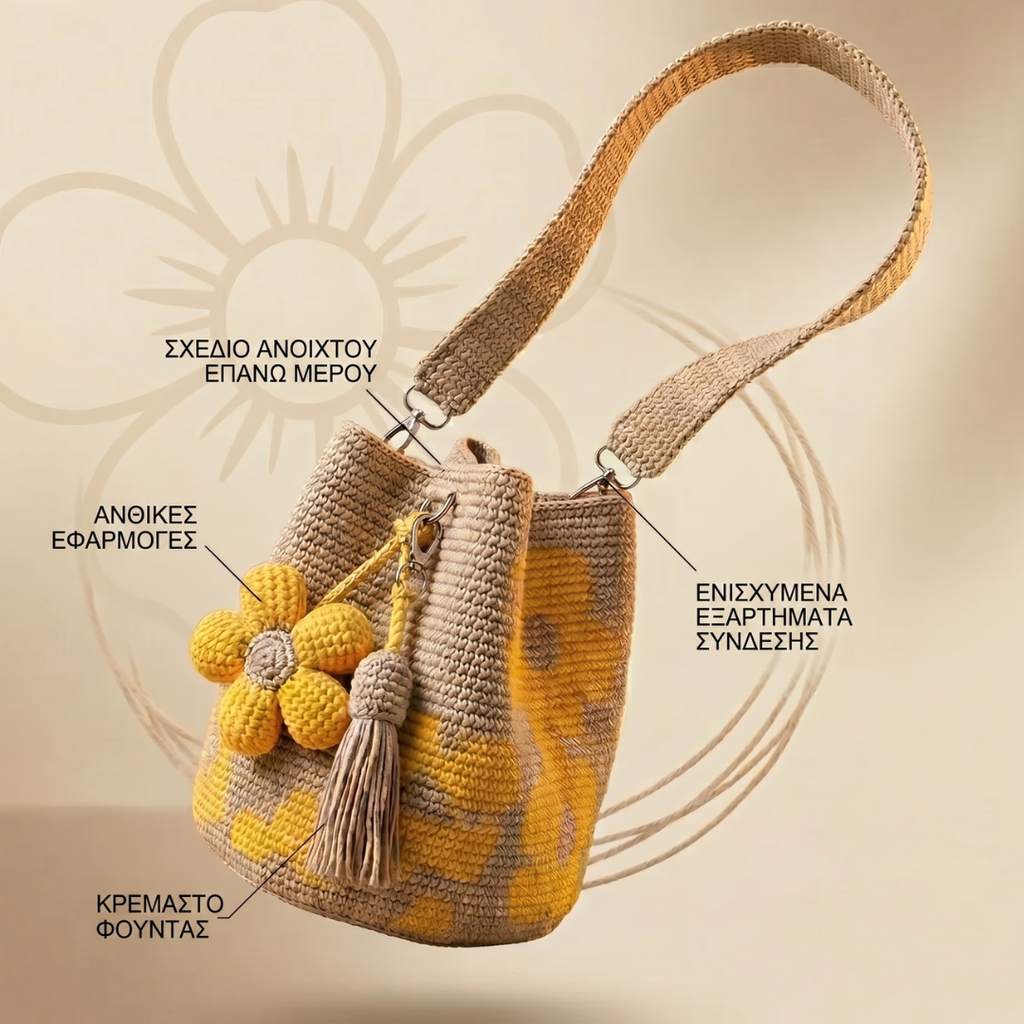 Pandora – Bolso de punto boho