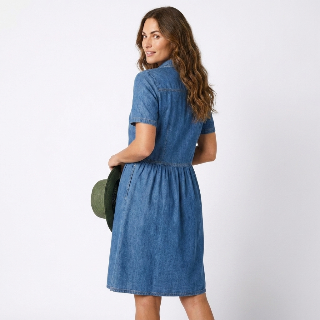 Neusa - Vestido estilo vaquero