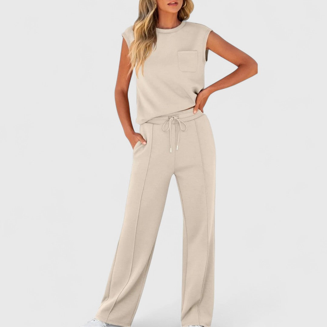 Lida - Conjunto elegante y cómodo para relajación diaria