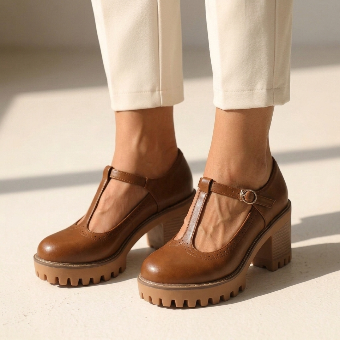 Meg - Tacones elegantes con tira T