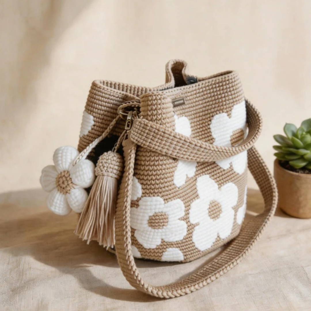 Pandora – Bolso de punto boho