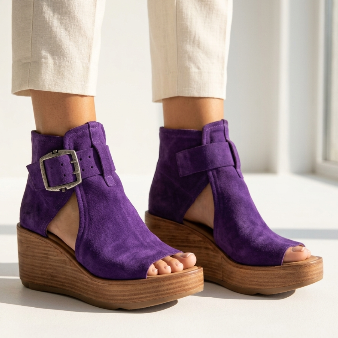 Sasha - Tacón alto estilo bota