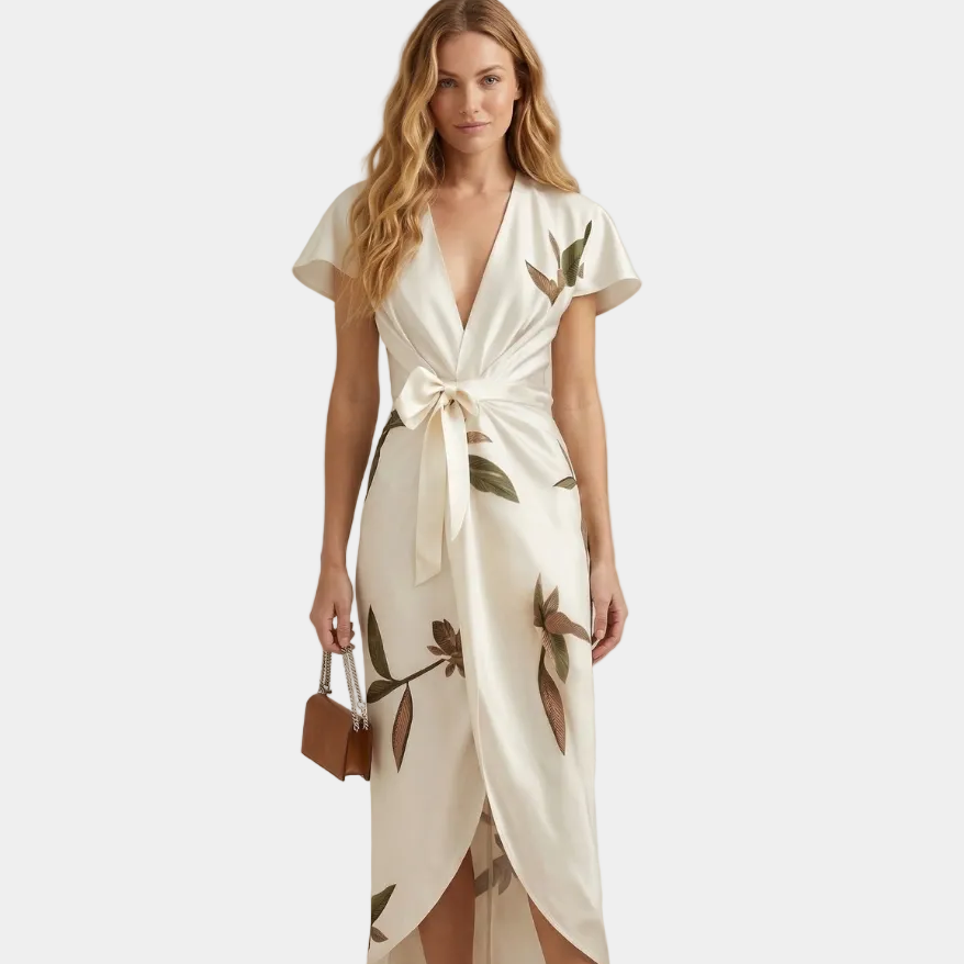 Luzia - Vestido elegante con volantes