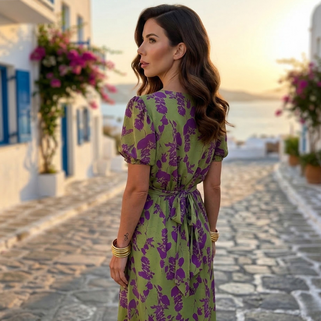 Lara - Vestido con flores