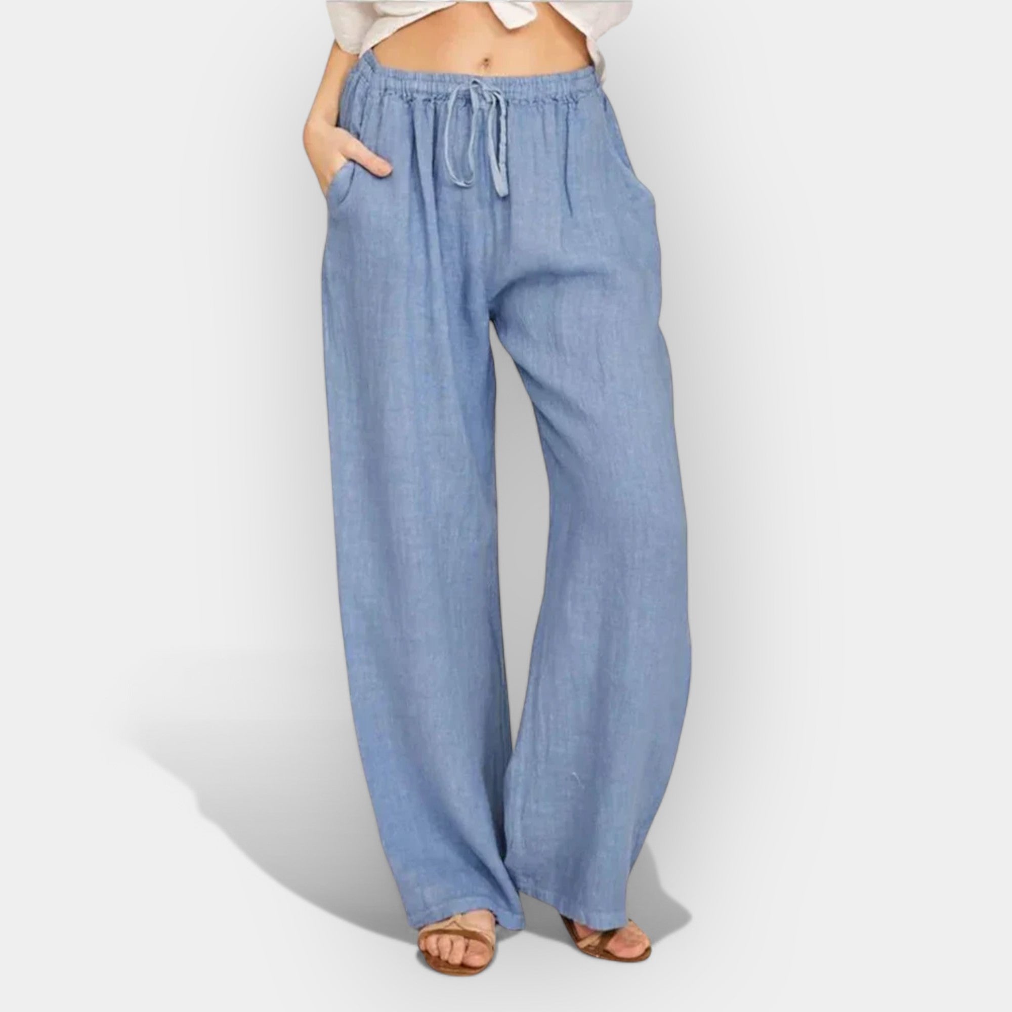 Pantalón de Lino Veraniego Ligero